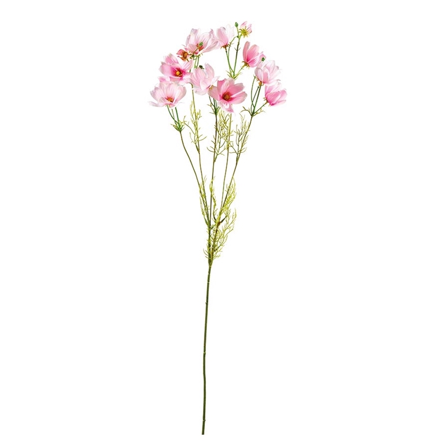 Kunstblume Dekozweig KOSMEA Seide pink H 88 cm