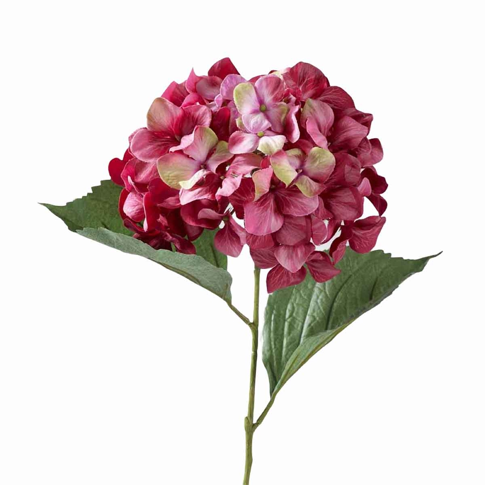 Kunstblume Seidenblume HORTENSIE pink H 68 cm