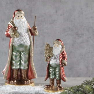 Weihnachtsfigur Santa FIN & FINLEY Kaheku H 34 | 52 cm