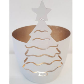 Windlicht Weihnachten MADRAS Tannenbaum GiftCompany ø 10 cm