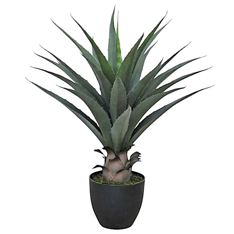 Kunstpflanze Agave im Topf Höhe 70 cm