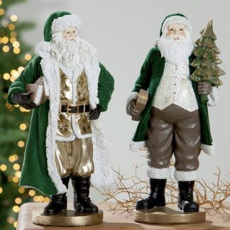 Weihnachtsfigur Santa Claus & Clausi Casablanca bis zu 32 cm