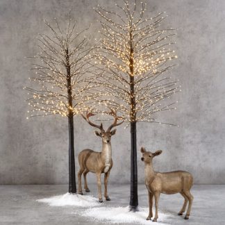LED Weihnachtsdeko außen Baum Höhe 180 cm