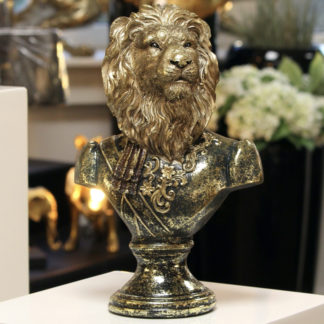 Dekofigur Büste Major Lion Werner Voss H 31 cm