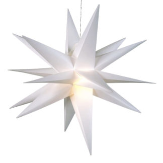 LED Weihnachtsdeko außen Stern Werner Voss H 57 cm