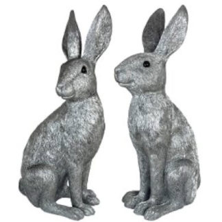 Osterhase Deko 2er Set Paxino Kaheku H 26 | 35 | 54 cm