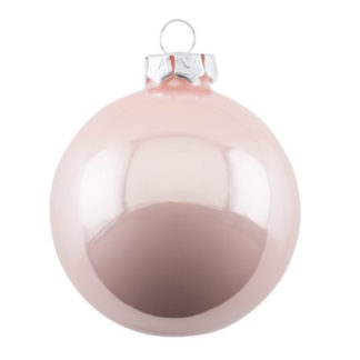 Weihnachtskugel Opal GiftCompany blush ø 8 cm