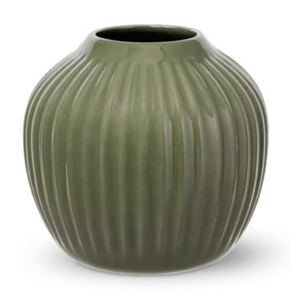 Kähler Vase Hammershoi dunkelgrün H 13 | 25 cm