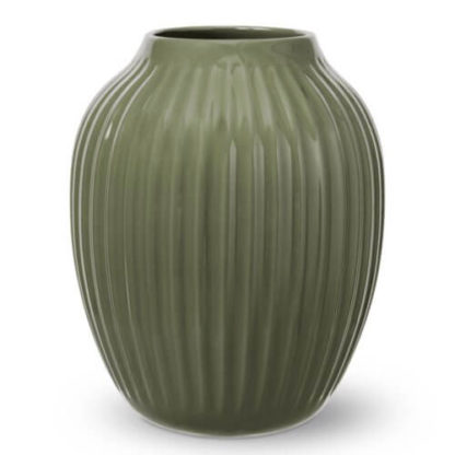 Kähler Vase Hammershoi dunkelgrün H 13 | 25 cm