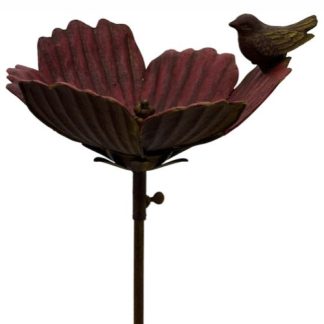 Vogeltränke Metall Art Ferro H 126 cm