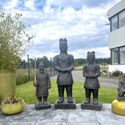 Gartenfiguren Groß Chinesische Krieger H 100 | 120 | 150 cm