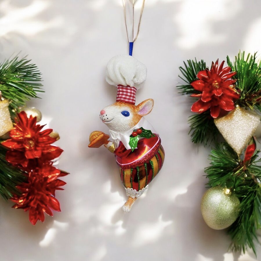 Weihnachtsbaumschmuck MAUS GiftCompany H 15 cm