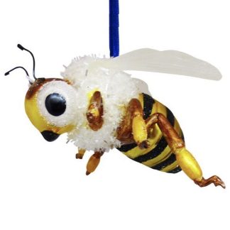 Weihnachtsbaumschmuck Biene GiftCompany L 10 cm