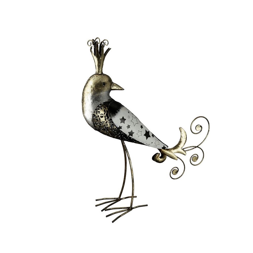 Deko Vogel Metall STERNENVOGEL H 40 cm