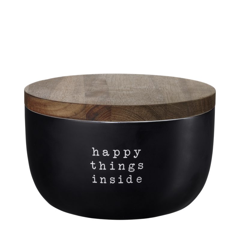 Vorratsdose happy things inside ASA H 9 cm