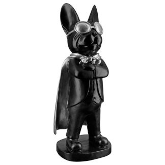 Figur HERO DOG schwarz Casablanca H 33 cm