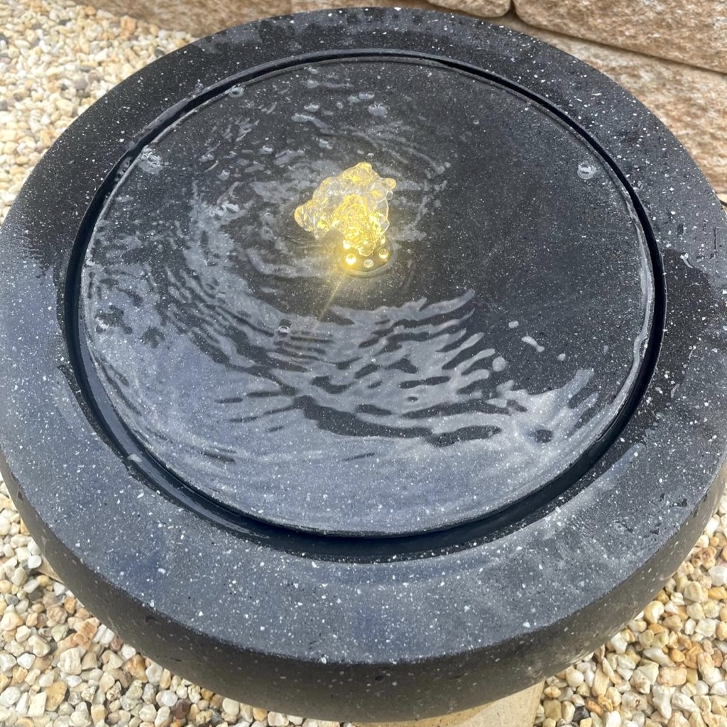 Gartenbrunnen HERAKLION anthrazit ø 45 | 65 cm