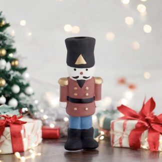 Kerzenständer Weihnachten Zinnsoldat Kähler Höhe 12 cm