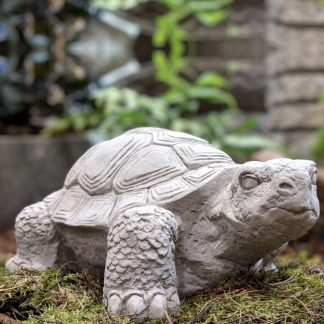 Steinfigur Garten Schildkröte Breite 40 cm
