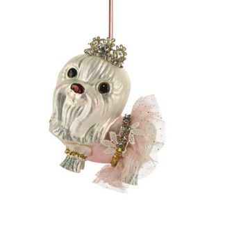 Weihnachtsbaumschmuck SHIH TZU GiftCompany H 11 cm