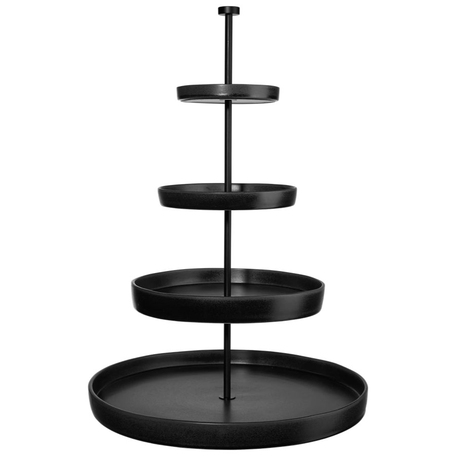 Etagere groß 4 Stufig ASA Black iron Höhe 61 cm