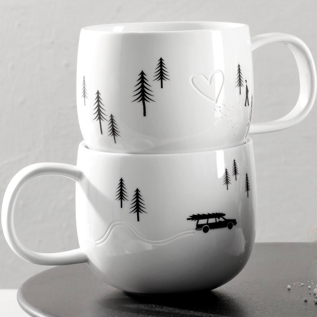ASA Henkelbecher Kaffeebecher SKIDDING XMAS 400 ml