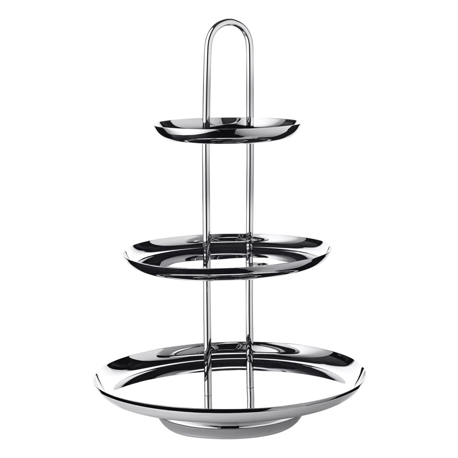 Etagere silber APUS Edzard Höhe 40 cm