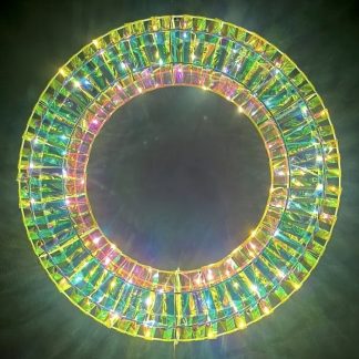 LED Kranz rainbow