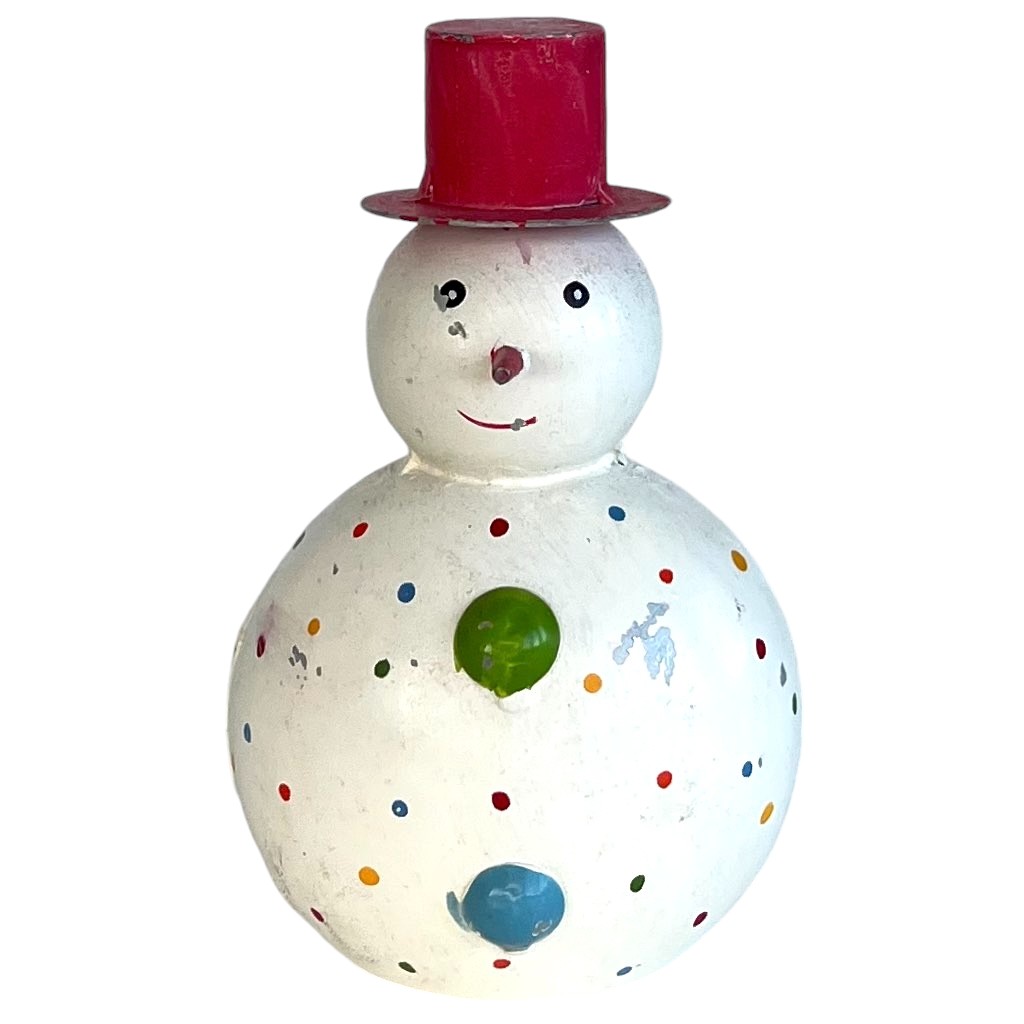 Deko Figur Schneemann OLAF Pape Höhe 13 cm