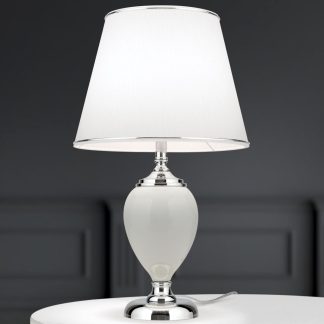 Tischlampe Bankerlampe grün Höhe 36 cm