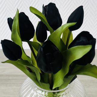 Künstliche Tulpen Wie Echt Schwarz 7 Er Bund2 324x324