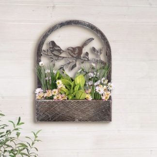 Blumenkasten hängend Metall 2er Set