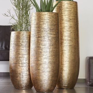 Bodenvase DALIA gold