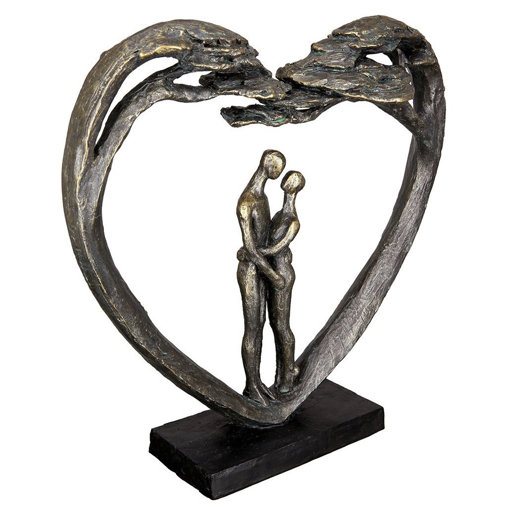 Deko Skulptur LOVE TREE H 32 cm
