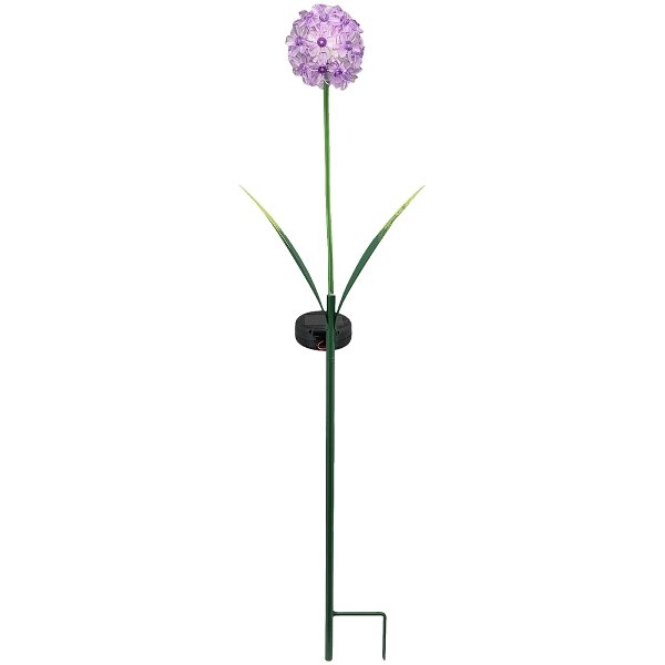 Solar Gartenstecker ALLIUM lila H 70 cm