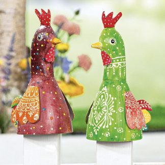 Zaunhocker Huhn Frieda und Fred