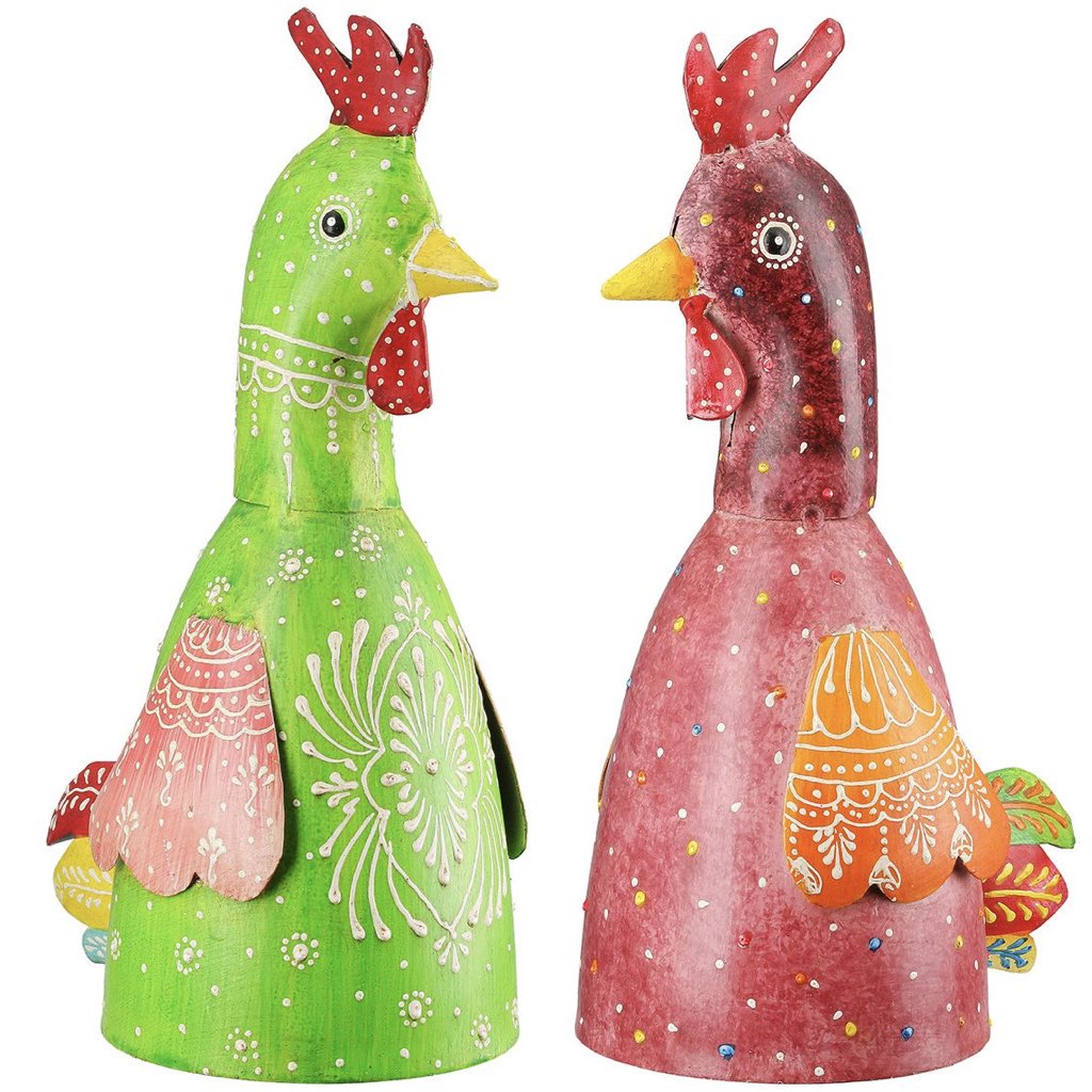 Zaunhocker Huhn Frieda und Fred