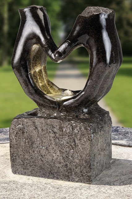 Gartenbrunnen Wasserspiel