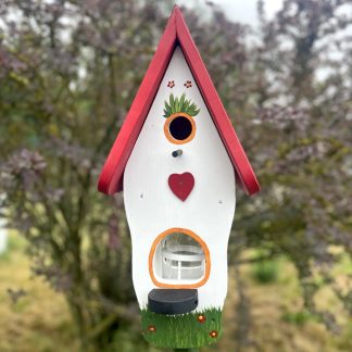Vogelfutterhaus mit Ständer WAHRE LIEBE Höhe 50 cm