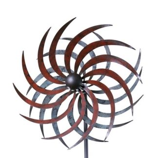 Windrad Garten Metall BATISTA Höhe 175 cm
