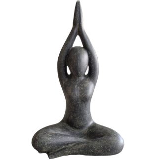 Yoga Garten Statue AMITA anthrazit