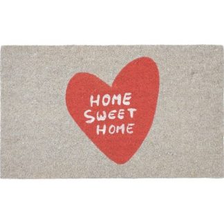Fußmatte Home Sweet Home grau GiftCompany 45x75 cm
