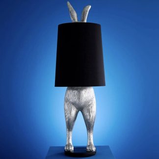Stehleuchte Hiding Rabbit silber Werner Voß Höhe 115 cm