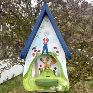 Vogelfutterhaus mit Ständer PAPAGENO Vogelvilla Höhe 45 cm