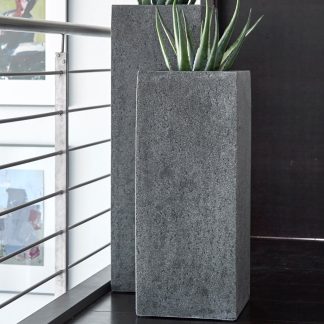 Dekosäule steingrau ARIA Höhe 97 cm