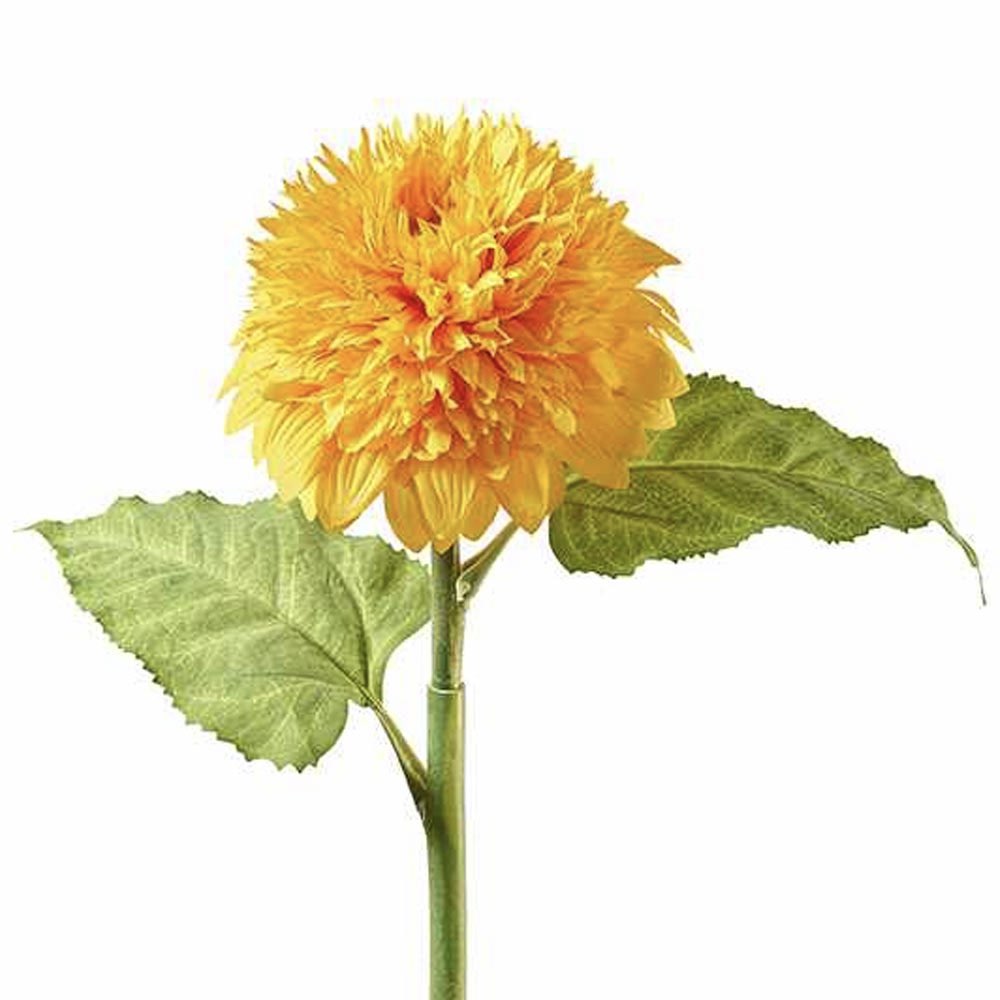 Kunstblume wie echt SONNENBLUME gelb