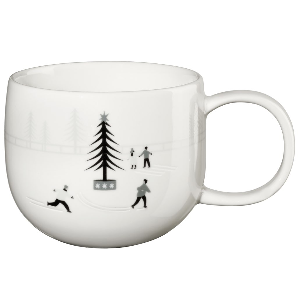 ASA Henkelbecher Kaffeebecher ICE SKATING 400 ml
