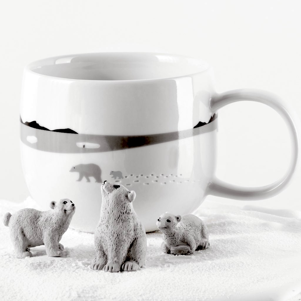 ASA Henkelbecher Kaffeebecher NORTH POLE 400 ml