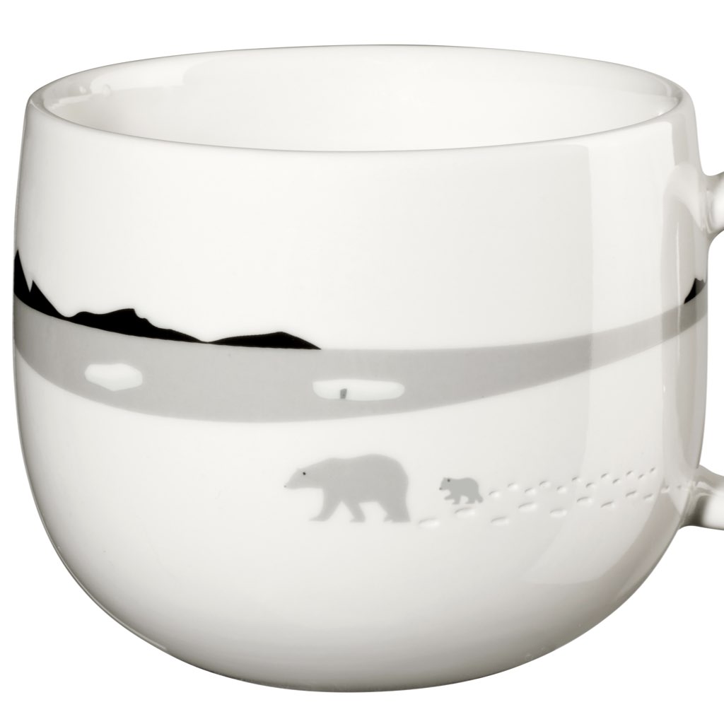 ASA Henkelbecher Kaffeebecher NORTH POLE 400 ml