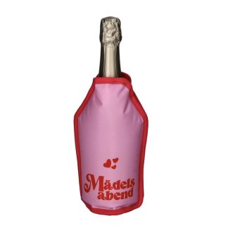 Flaschenkühler Kühlmanschette Mädelsabend H 23 cm